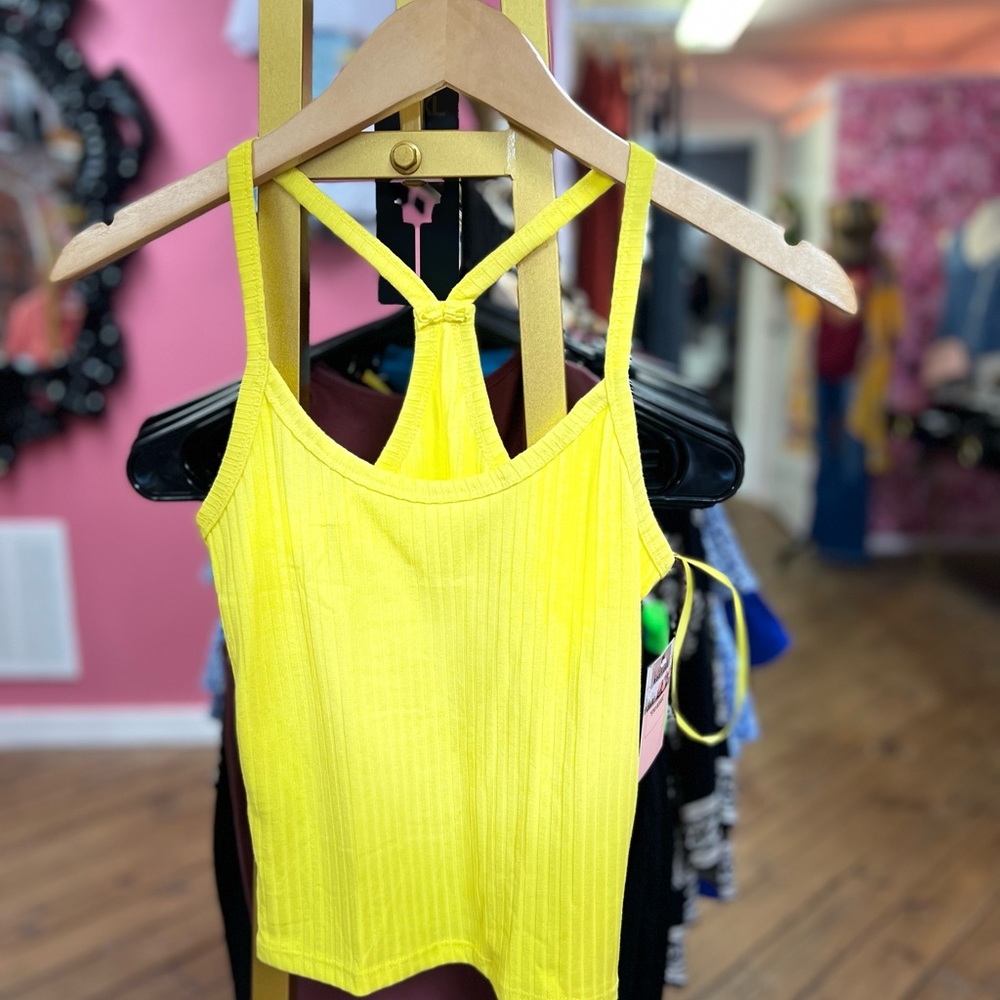 Tank top yellow